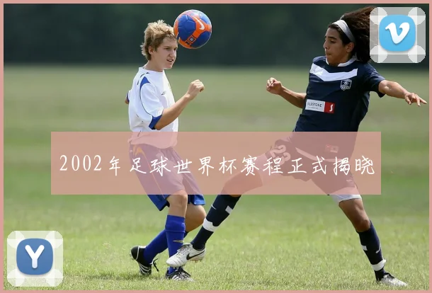 2002年足球世界杯赛程正式揭晓